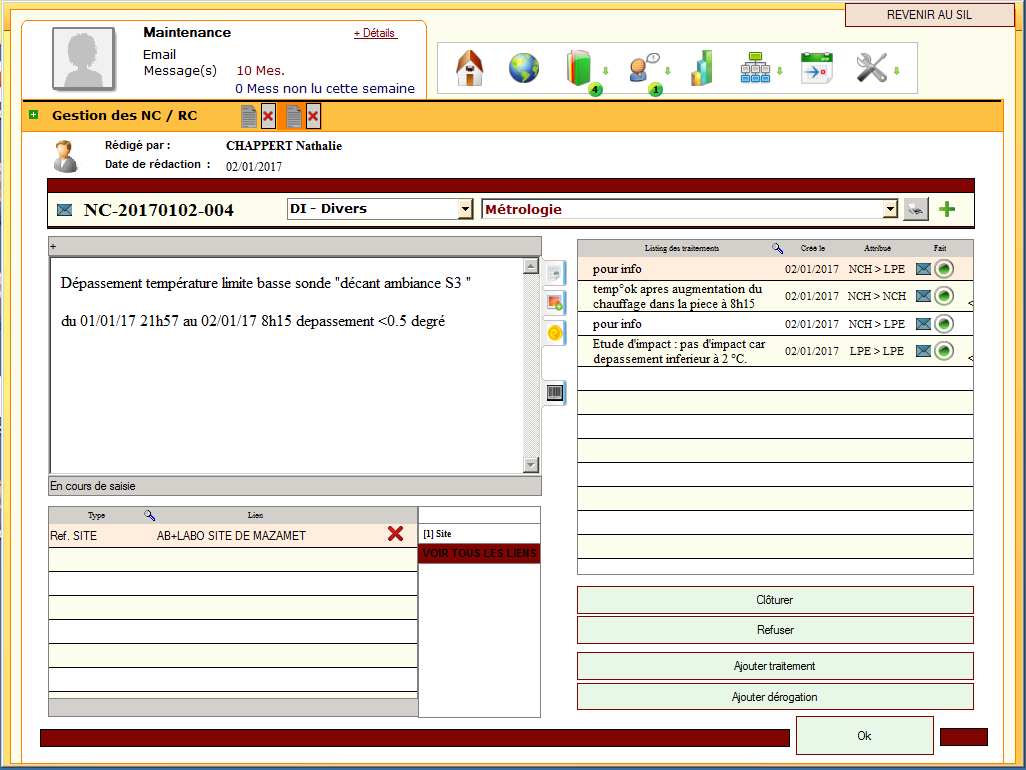 système de management de la qualité